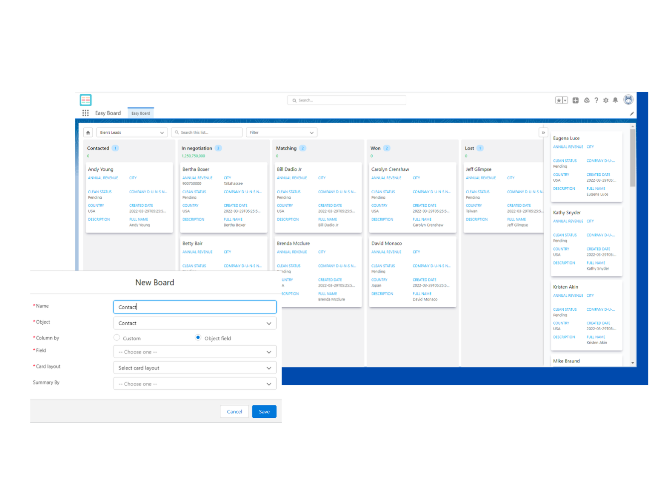 Read more about the article Salesforce Easy Board